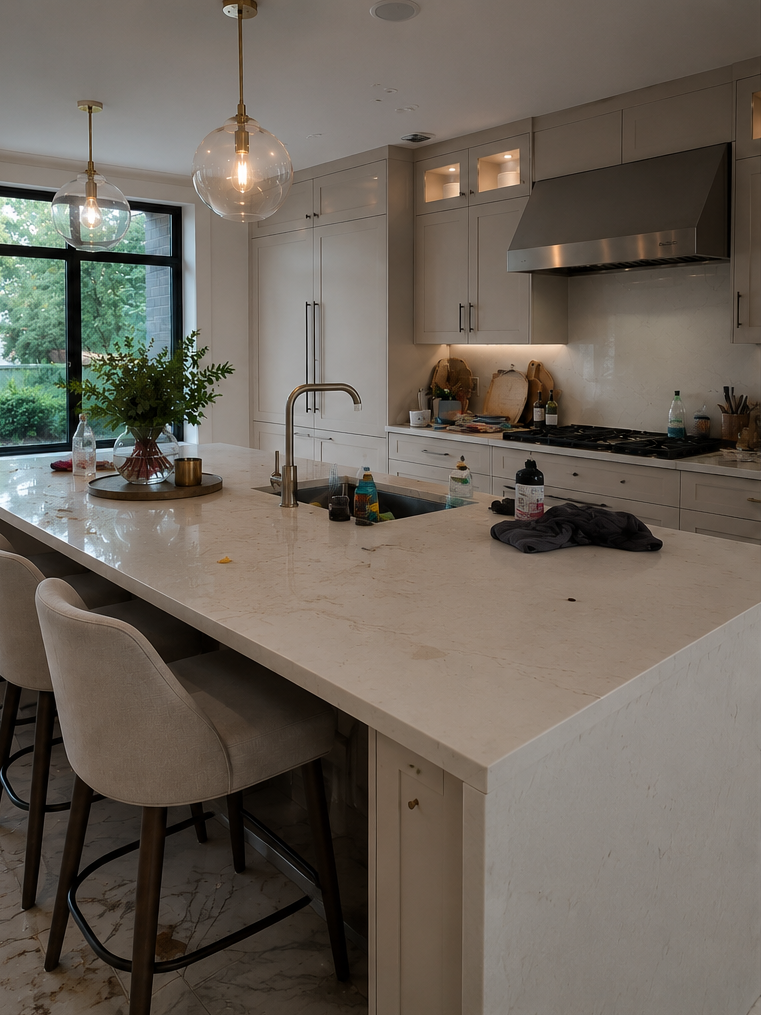 Before property work